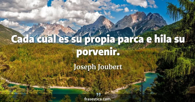 Cita de Joseph Joubert