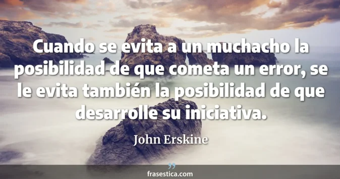 Cita de John Erskine