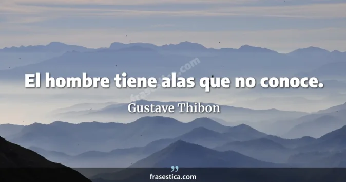 Cita de Gustave Thibon
