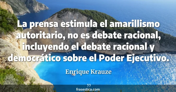 Cita de Enrique Krauze