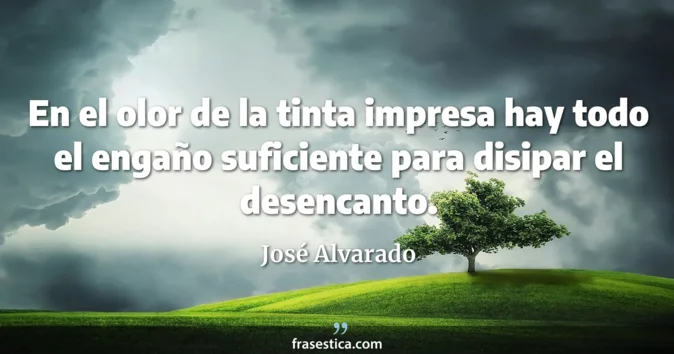 Cita de José Alvarado
