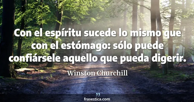 Cita de Winston Churchill