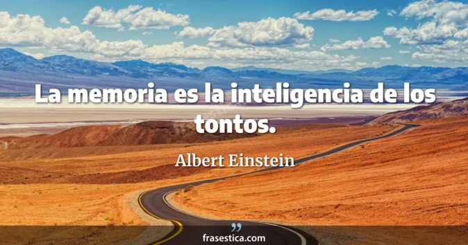 Cita de Albert Einstein