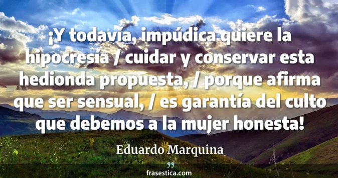 Cita de Eduardo Marquina