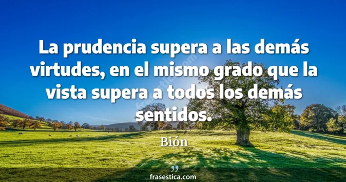 Cita de Bión