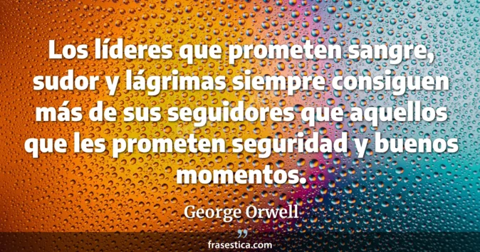 Cita de George Orwell