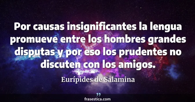 Cita de Eurípides de Salamina