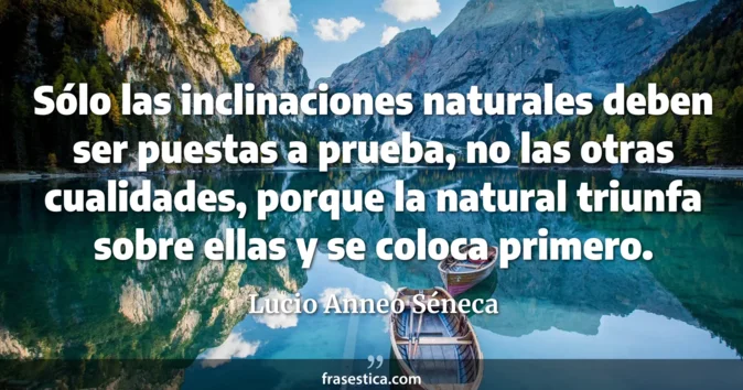 Cita de Lucio Anneo Séneca