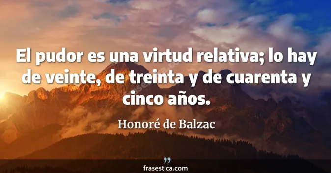 Cita de Honoré de Balzac