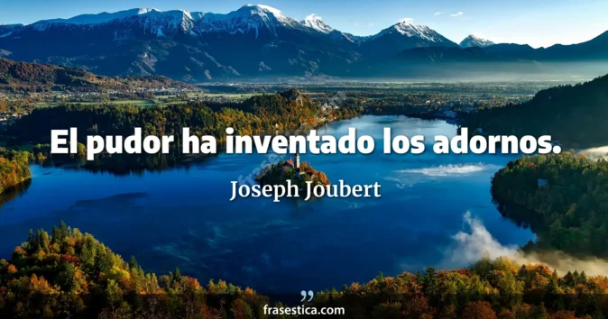 Cita de Joseph Joubert