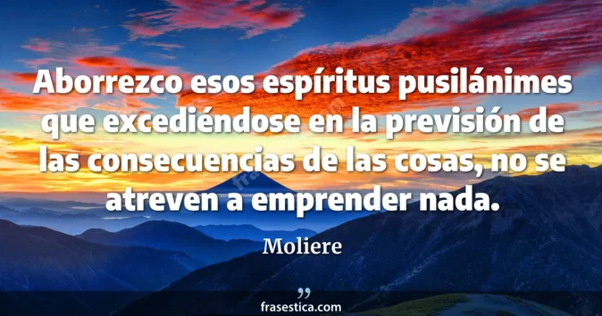 Cita de Moliere