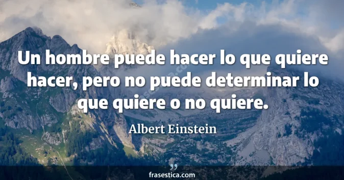 Cita de Albert Einstein