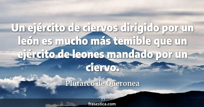 Cita de Plutarco de Queronea