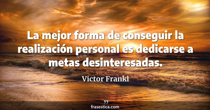 Cita de Victor Frankl