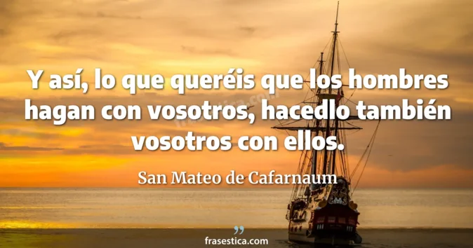 Cita de San Mateo de Cafarnaum