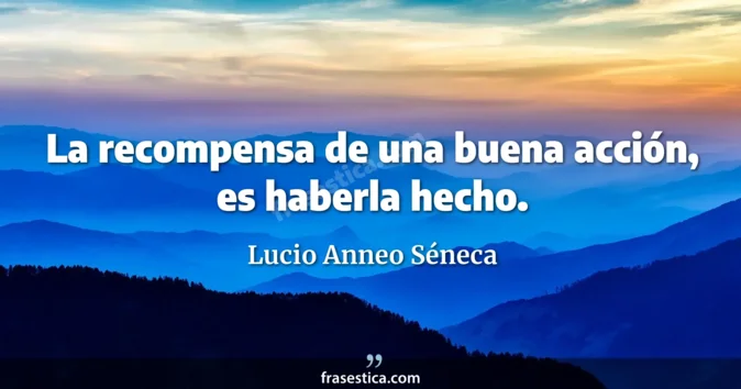 Cita de Lucio Anneo Séneca