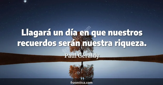 Cita de Paul Géraldy