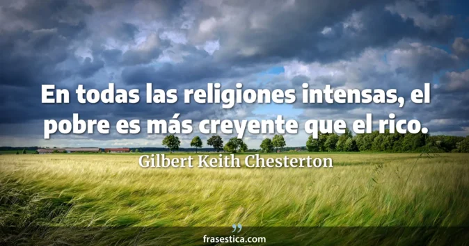 Cita de Gilbert Keith Chesterton