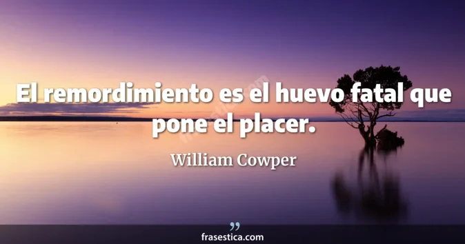 Cita de William Cowper