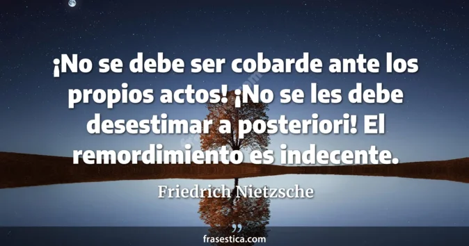 Cita de Friedrich Nietzsche