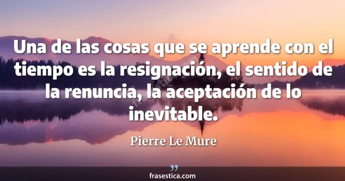 Cita de Pierre Le Mure