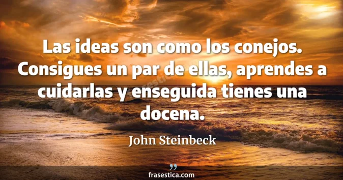 Cita de John Steinbeck
