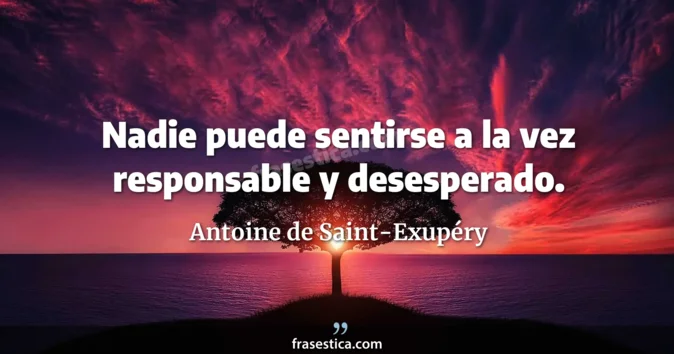 Cita de Antoine de Saint-Exupéry