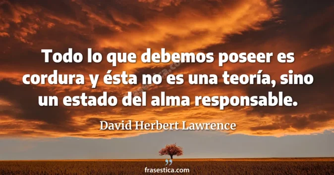 Cita de David Herbert Lawrence