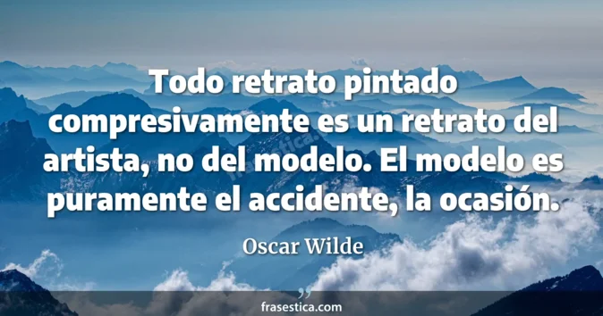 Cita de Oscar Wilde