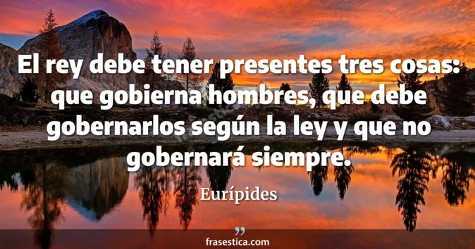 Cita de Eurípides