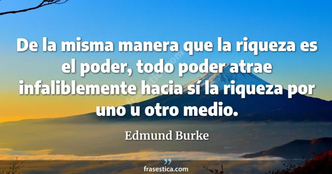 Cita de Edmund Burke