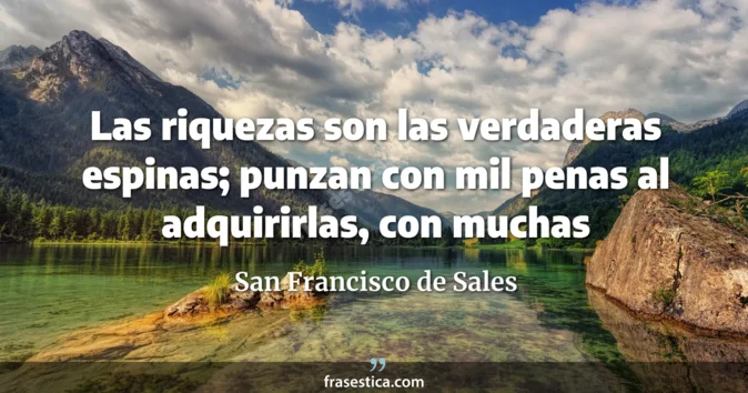 Cita de San Francisco de Sales
