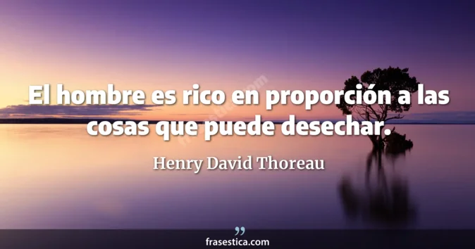 Cita de Henry David Thoreau
