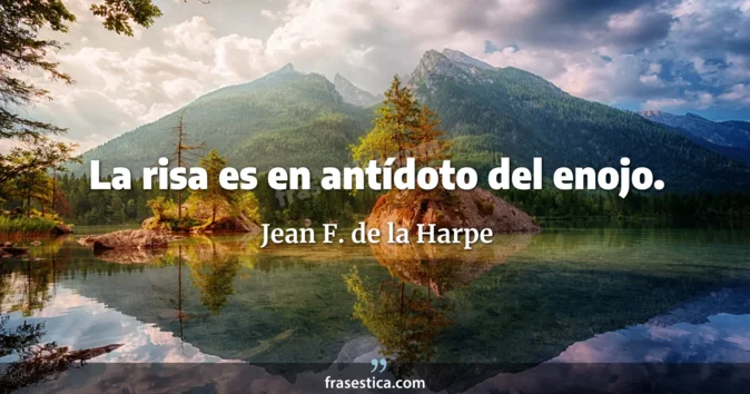 Cita de Jean F. de la Harpe