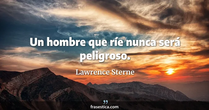 Cita de Lawrence Sterne