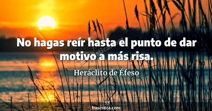 Cita de Heráclito de Éfeso
