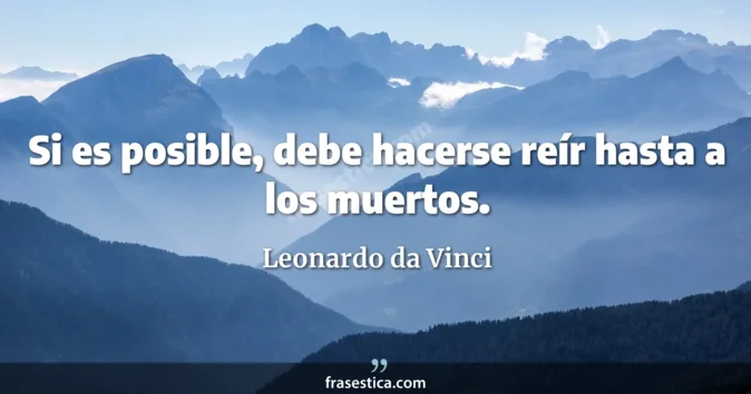 Cita de Leonardo da Vinci