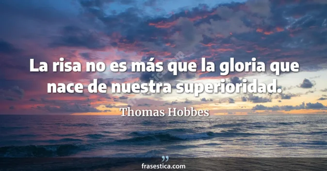 Cita de Thomas Hobbes