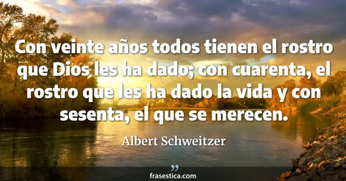 Cita de Albert Schweitzer