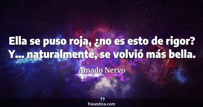 Cita de Amado Nervo