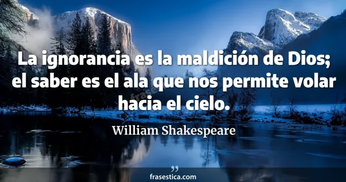 Cita de William Shakespeare