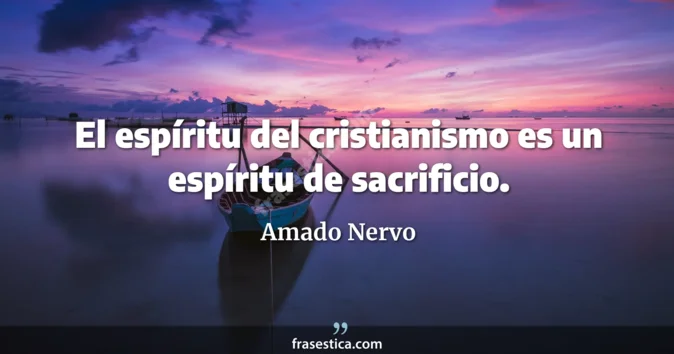 Cita de Amado Nervo