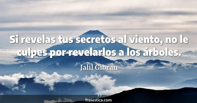 Cita de Jalil Gibran