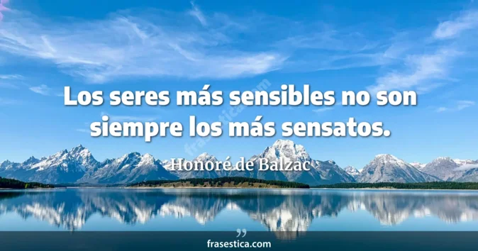 Cita de Honoré de Balzac