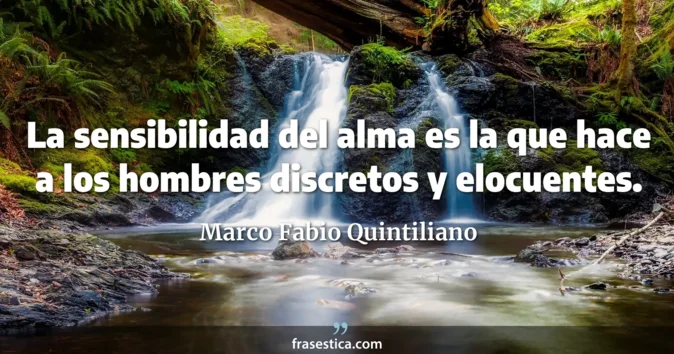 Cita de Marco Fabio Quintiliano