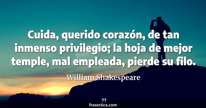 Cita de William Shakespeare