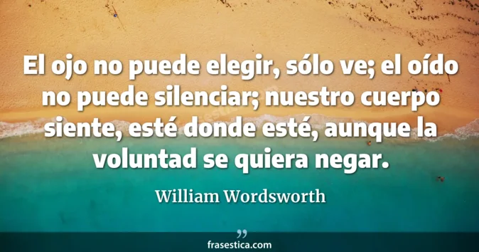 Cita de William Wordsworth