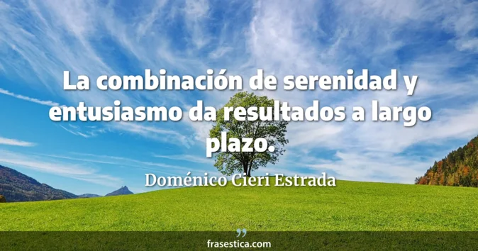 Cita de Doménico Cieri Estrada