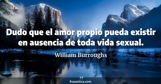 Cita de William Burroughs