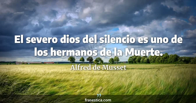Cita de Alfred de Musset